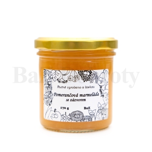 Pomerančová marmeláda se zázvorem