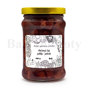 Pečený čaj jablko-jahoda