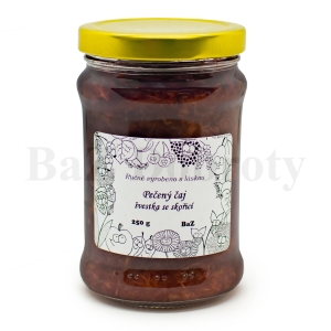 Pečený čaj švestka se skořicí