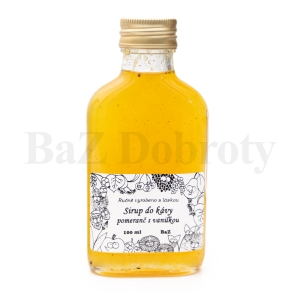 Sirup pomeranč s vanilkou