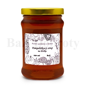 Pampeliškový sirup na lžičku