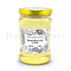 Rýmovníkový sirup na lžičku